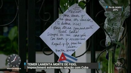 Fidel Castro foi ´um líder de convicções´, diz Temer