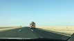 Car accident on Arabs roads 230 km/hr above