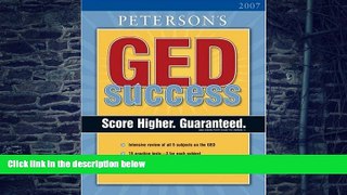 Best Price GED Success 2007 Peterson s On Audio
