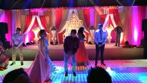 New Indian Wedding Dance by Beautiful Couple , Engagement Sangeet Reception  Performance