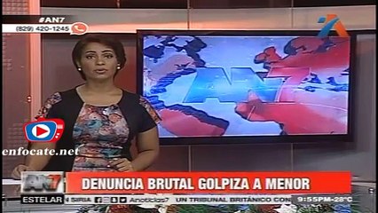 Madre lleva su hijo de 14 años ante la policía, tras ser interrogado se lo devuelven casi muerto