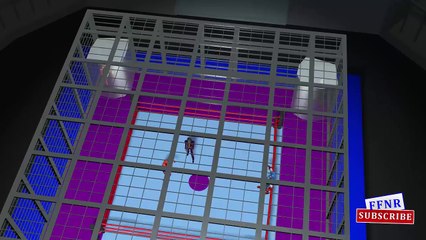 Joker Spiderman Captain America Ironman Hulk amazing Cage Fight - 123 Song for Children Rhymes