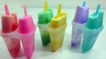 Surprise Toys Milk Stick Ice Cream Learn Colors Slime Toy nursery rhymes Ten In The Bed kids song