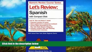 Buy Hose M. Diaz Let s Review: Spanish With Compact Disk (Barron s Review Course Series) (Spanish