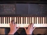Piano lesson on Christmas Carols -- Silent Night