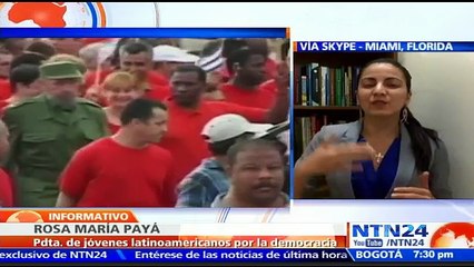 “Que haya rupturas y desobediencia en el poder no significa que va haber democracia”: Rosa María Payá sobre Cuba