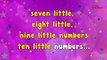 Karaoke - Numbers Song | Ten Little Numbers | Karaoke Rhymes