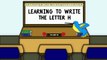 Write the Letter H - ABC Writing for Kids - Alphabet Handwriting by 123ABCtv