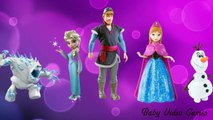 Disney Frozen Elsa Anna Finger Family | Daddy Finger Nursery Rhymes Kids Songs Children