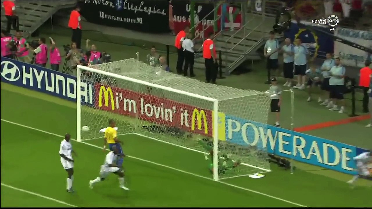 اهداف مباراة فرنسا و البرازيل 1-0 ربع نهائي كاس...