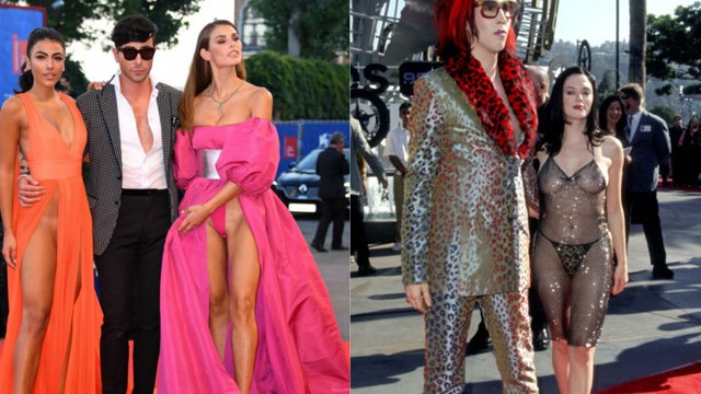 11 Most Iconic Celebrity Couples Red Carpet Moments