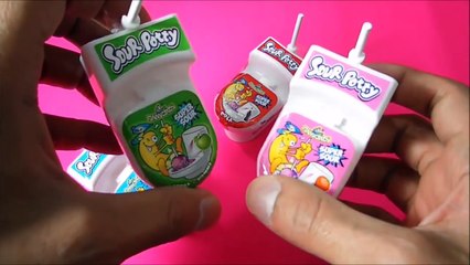 下载视频: 4 NEW TOILET CANDY Sour Plunger Pops Lollipop by Candy Land (Sour Potty)