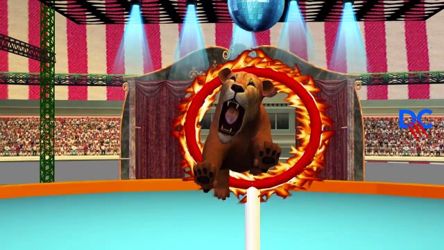 Finger Family Rhymes for Children Lion Vs Tiger Cartoons | Finger Family Children Nursery Rhymes