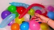 Mega Colours Balloons Compilation - Learn Colors Water Balloon - Finger Family Nursery Rhymes Songs