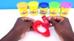 Modelling Clay Play Doh Rainbow Flower Garden Fun and Creative For Kids Learn and Play