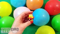 Learn Colours with Balloons! Opening Colors Surprise Balloons with Hello Kitty Toys! Lesson 6