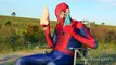 Superhero in Real Life Spiderman Elsa Frozen Irl In Real Life Super Hero Fights Vs
