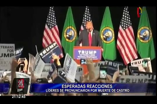 Reacciones de líderes mundiales tras la muerte de Fidel Castro