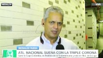 Reinaldo Rueda habló en la previa del juego entre Millonarios y Nacional · Liga Águila 2016-II (cuartos de final, ida)