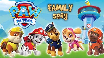Paw Patrol Finger Family Songs | Chase, Rubble, Skye, Marshall | Nursery Rhymes and more
