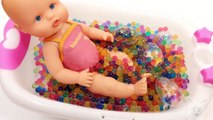 Baby Bath Time Orbeez! Surprise Eggs filled Toys Shopkins, Hello Kitty & a lot of Orbeez!