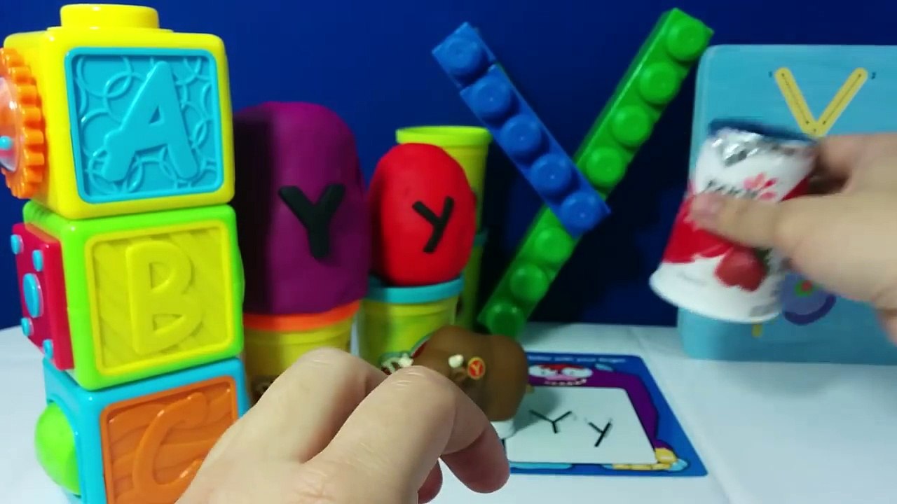 The Alphabet Letter Y Surprise Eggs - Y is for Yak Yogurt