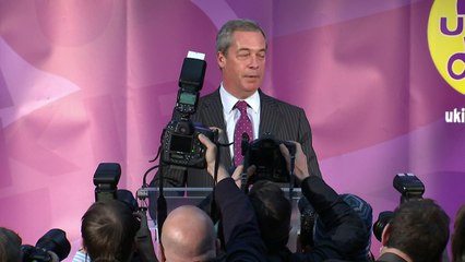 Nigel Farage: I won't be a backseat driver in Ukip