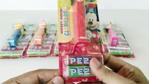 Mickey Mouse Club House Pez Dispensers with Minnie Mouse Donald Duck Goofy and more