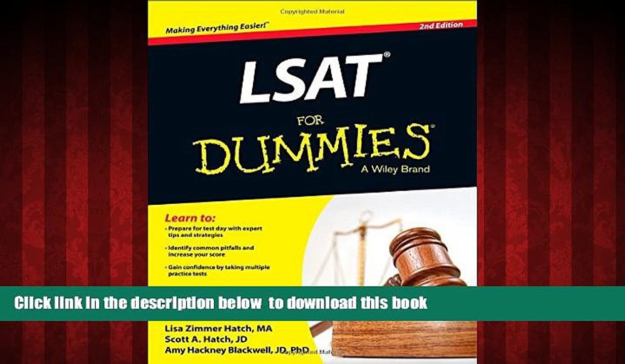 Audiobook LSAT For Dummies Lisa Zimmer Hatch PDF