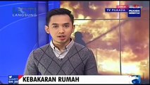 Diduga Korsleting AC, Rumah Terbakar