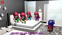 5 Little ZOMBIE MINIONS Jumping On The Bed & MORE | Nursery Rhymes for Children | 3D Animation