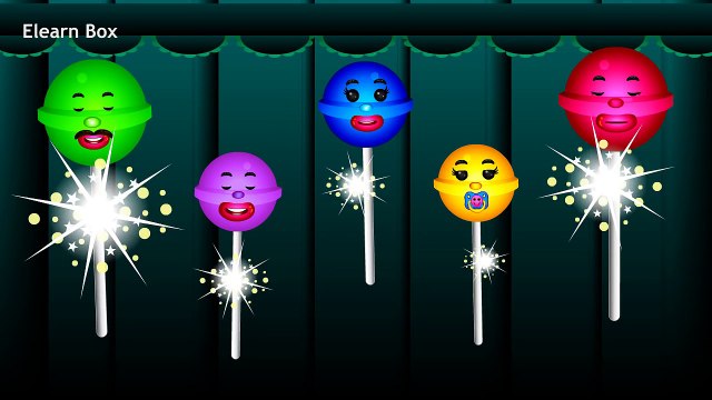 Lollipop Cartoons Animation Singing Finger Family Nursery Rhymes for Preschool Childrens Song