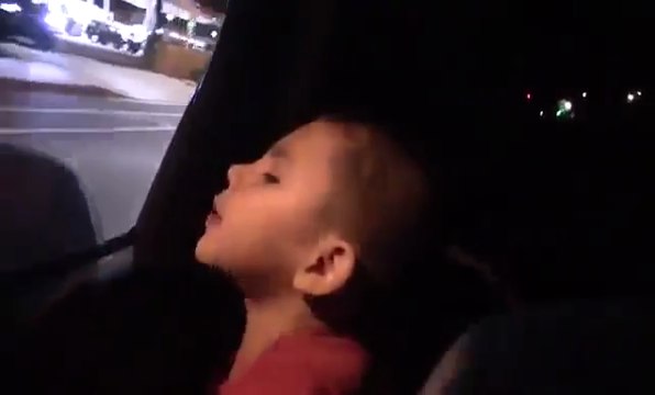 Kid shouts at road rage driver shut up bitch