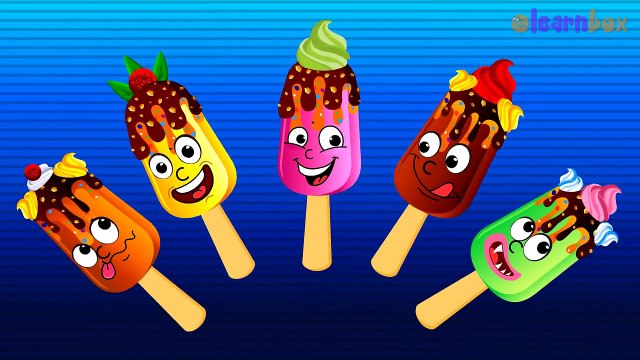 Ice Cream Cartoons Animation Singing Finger Family Nursery Rhymes for Preschool Childrens Song