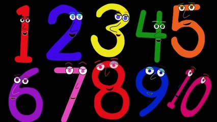 Numbers Song in Italian. Canzone dei Numeri.