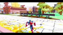 [Avengers Marvel Superheroes] Captain America, Funny Hulk & Iron Man w/ Kids Nursery Rhymes Songs