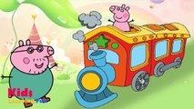 Peppa Pig Daddy Pig Coloring Book Coloring Pages Kids Fun Art Coloring Videos For Kids