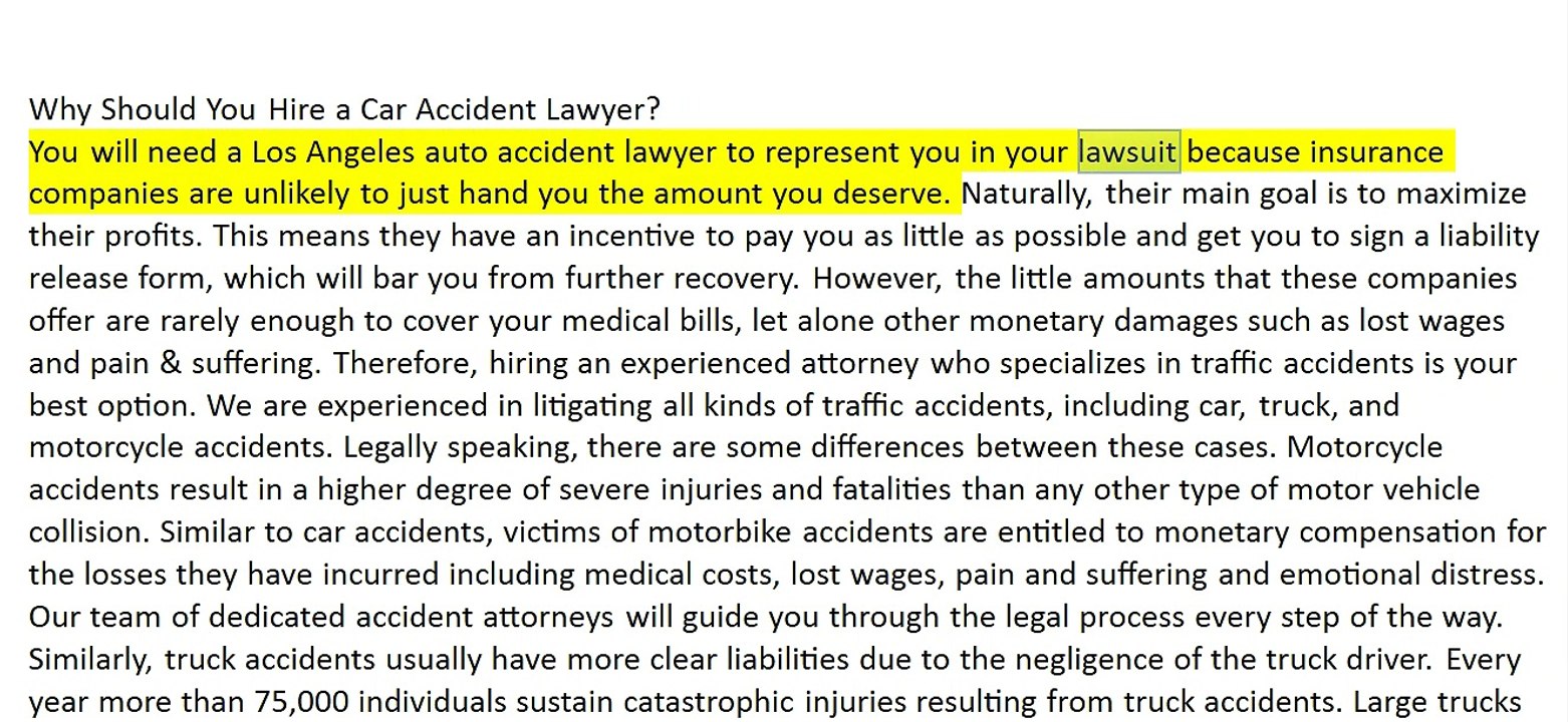 Why Should You Hire a Car Accident Lawyer