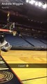 Zach LaVine passes a 360 from the free throws line video