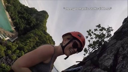 Things go "downhill" immediately after wedding proposal