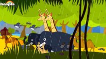 The Animals Went In Two By Two | Nursery Rhymes by Hooplakidz