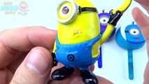 Lollipop Play Doh Clay Minions Banana Collection Toys Learn Colours for Children