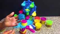Play Doh Rainbow Cake Surprise Toy Paw Patrol Teach TODDLERS Learn Colors & Numbers Modelling Clay