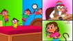 Five Little Monkeys Jumping On The Bed Nursery Rhyme by Crazy Kids Rhymes
