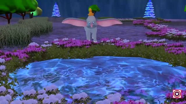 Dinosaurs Vs Elephant Finger Family Nursery Rhymes | Elephant Attacks Dinosaurs Cartoons Children