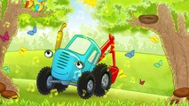 ПТИЧКА - Сказка 1 - Синий трактор Гоша рассказывает развивающую добрую историю для детей малышей