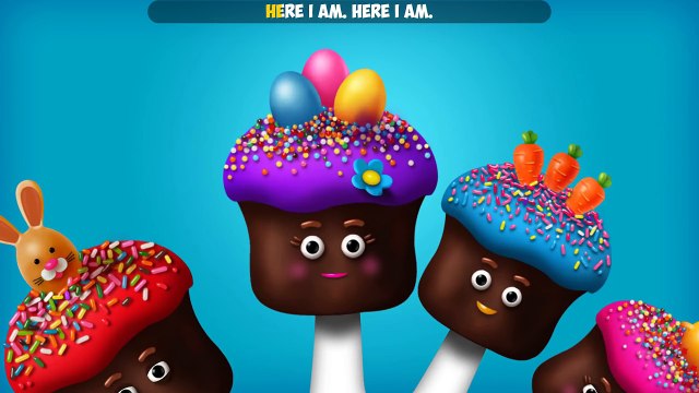 Easter Cake Pop, Bunny, Cup Cakes, Chocolate Egg, and Easter Chick Finger Family Songs