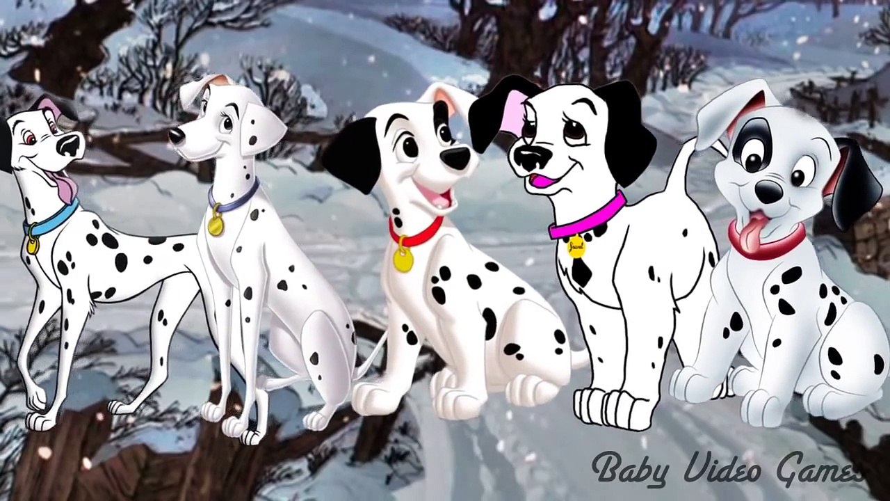 Finger Family Dalmatians 101 Disney Song Alphabet ABC Songs for Children