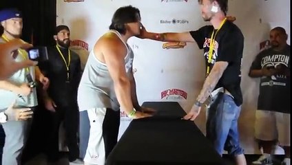 World slap competition ends with a horrible KO