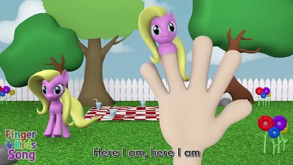 My Little Pony Finger Family Nursery Rhyme | Parody Finger Kids Song